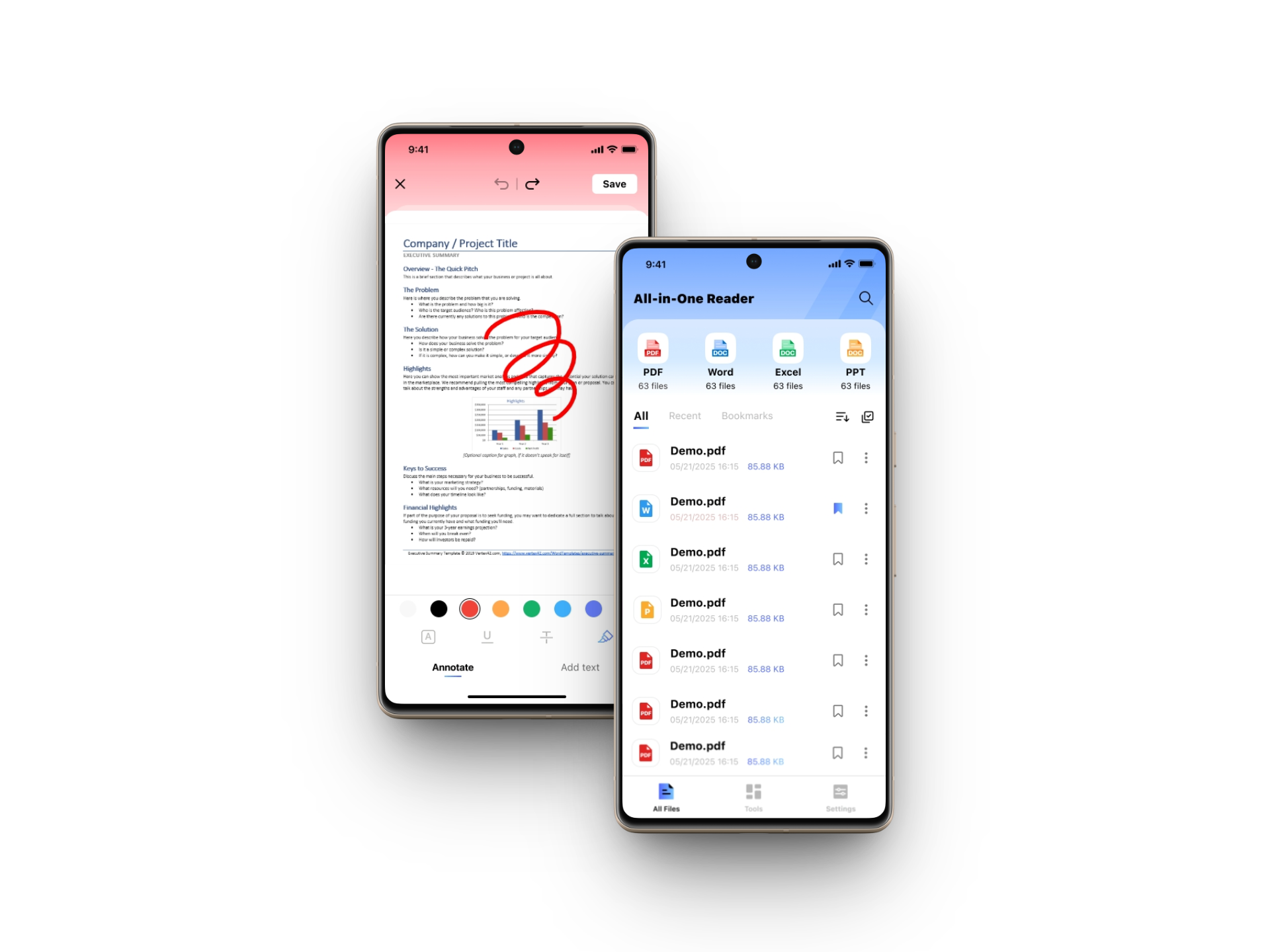 PDF App Interface